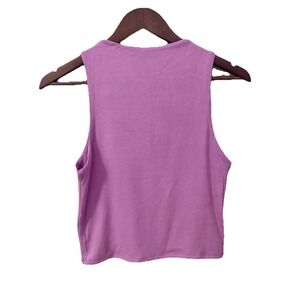Live In The Moment Women's Tank Top Medium Violet Athletic leisure yoga lounge.